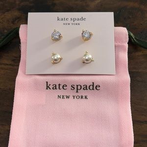 Kate Spade 2 earring set. Rise & shine